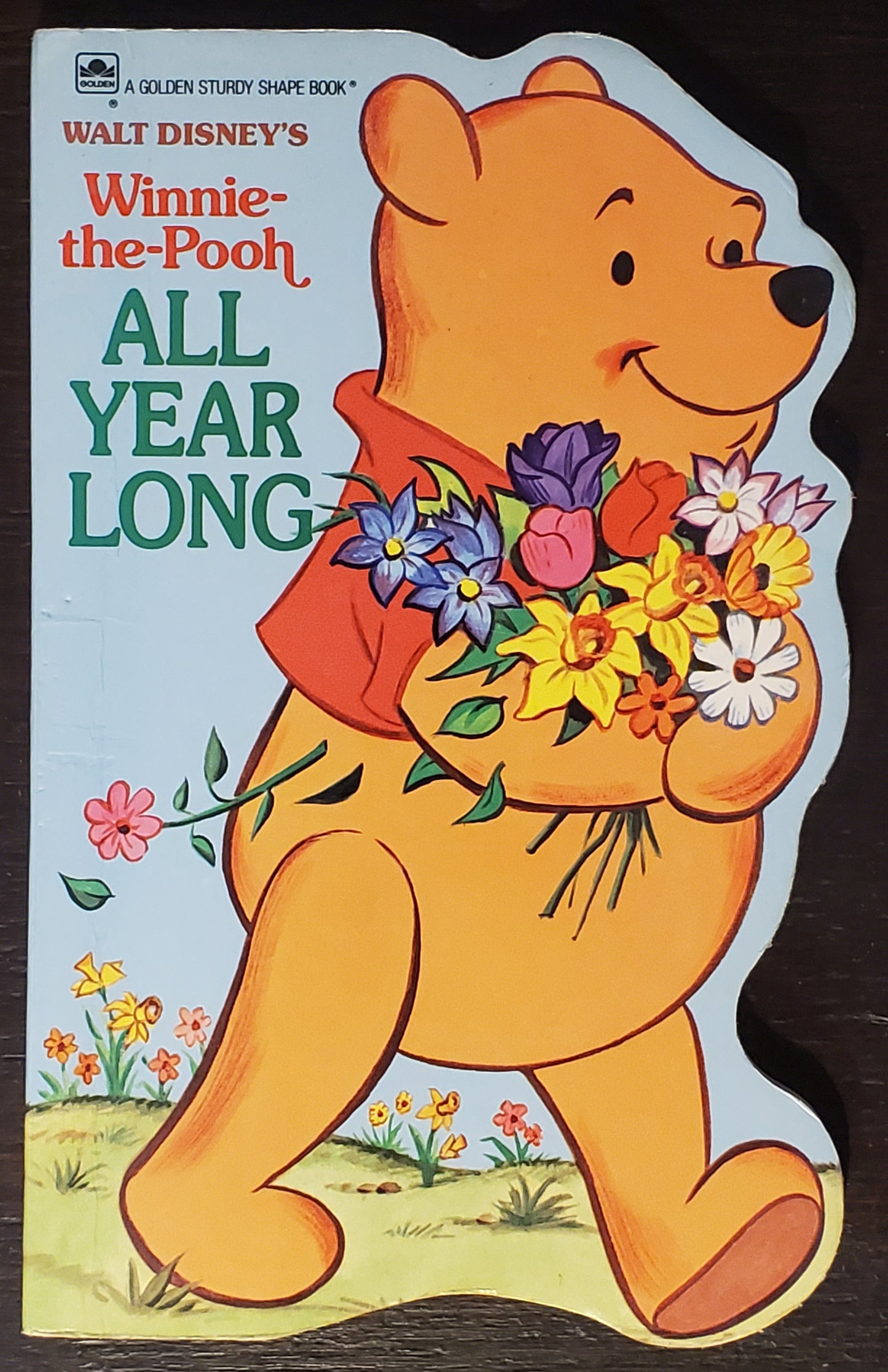 Winnie-the-Pooh All Year Long (A Golden Sturdy Shape Book)