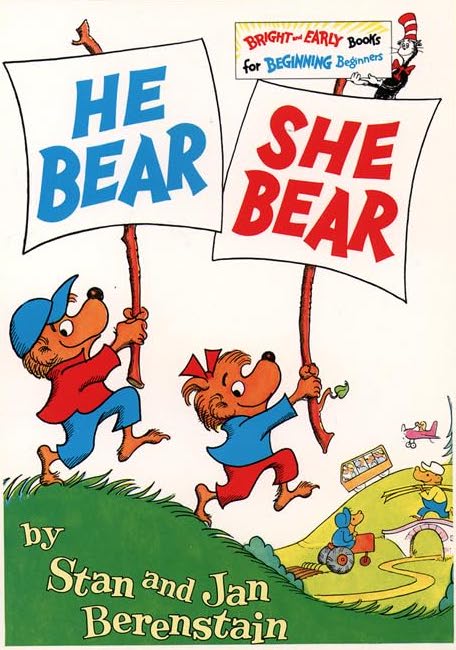 He Bear, She Bear (Beginner Books - Bright and Early Books)