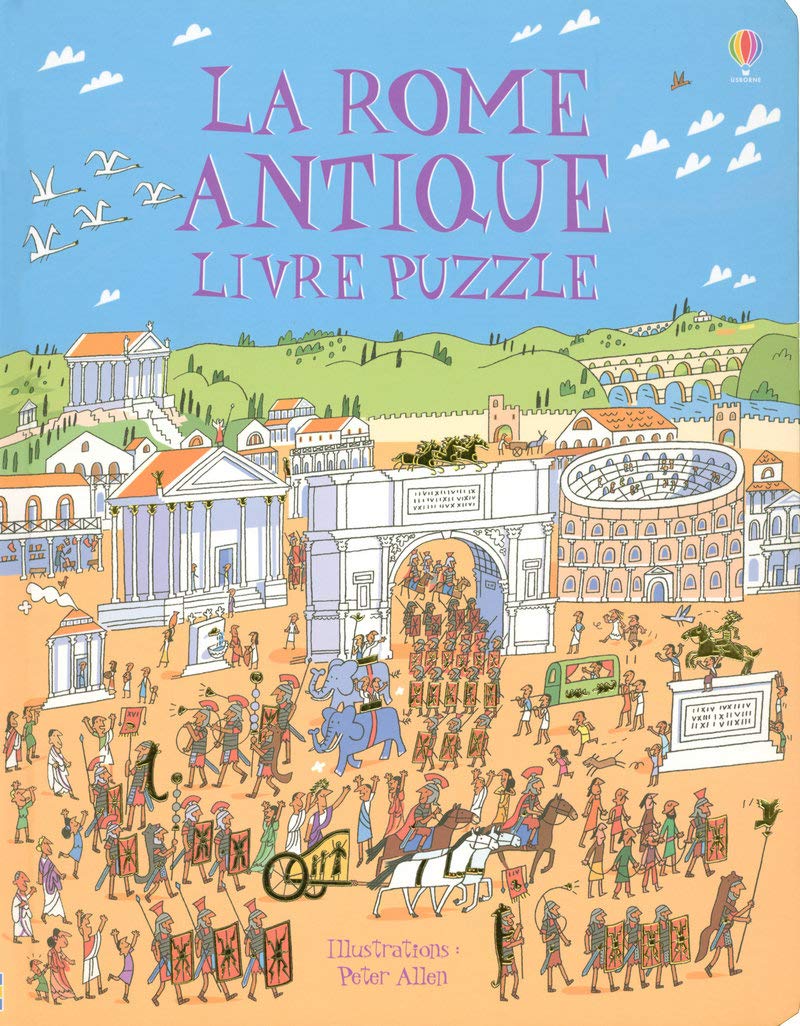 La Rome Antique Livre: Livre Puzzle