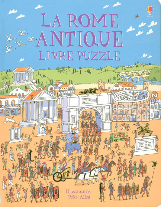 La Rome Antique Livre: Livre Puzzle