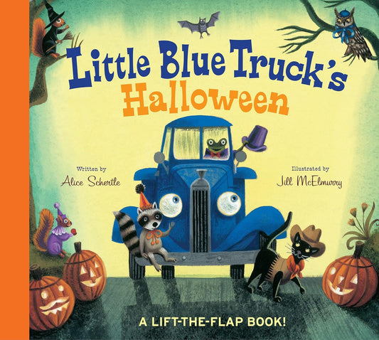 Little Blue Truck's Halloween (A Lift-the-Flap Book)