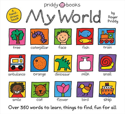 My World: A Hand-Drawn Word Book